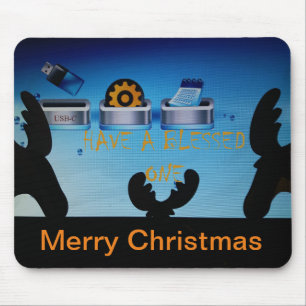 Have a Blessed Merry Christmas – A Festive Digital Mouse Mat
