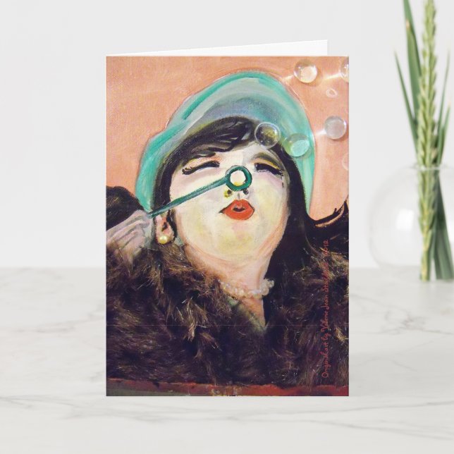 Have a Bright and Bubbly Christmas! Holiday Card (Front)