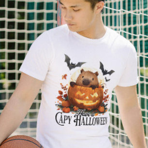 Have a Capy-Halloween Capybara Halloween Funny T-Shirt