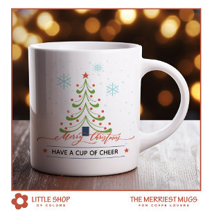 Have a Cup of Cheer Personalised Christmas Tree