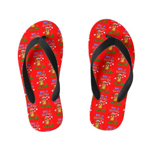 Have A Delicious Christmas 25 December Christmas Kid's Flip Flops