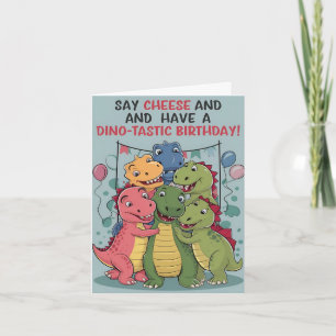 Have a Dino-Taste Birthday Card
