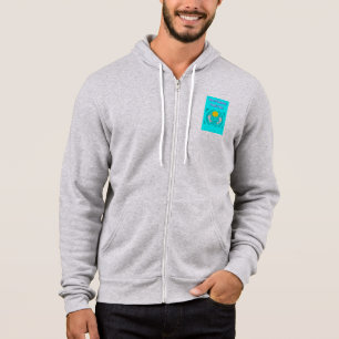 Have A Dolphins Terrific Day Men's Grey Hoodie