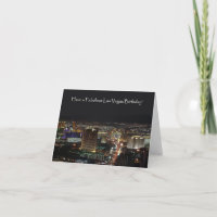 Have a Fabulous Las Vegas Birthday! Card