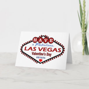 Have A Fabulous Las Vegas Valentine's Day Card