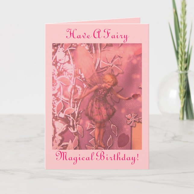 Have A Fairy Magical Birthday! Card (Front)