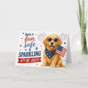 Have a Fun, Safe & Sparkling 4th of July Greeting Card