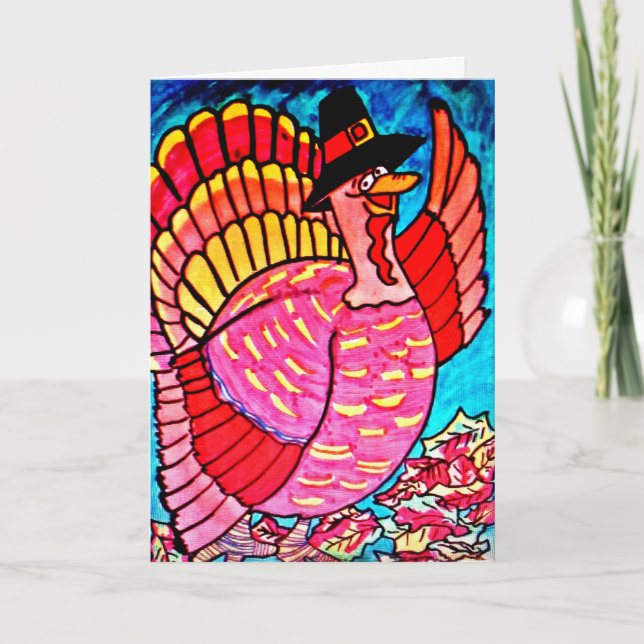 HAVE A FUN THANKSGIVING card (Front)