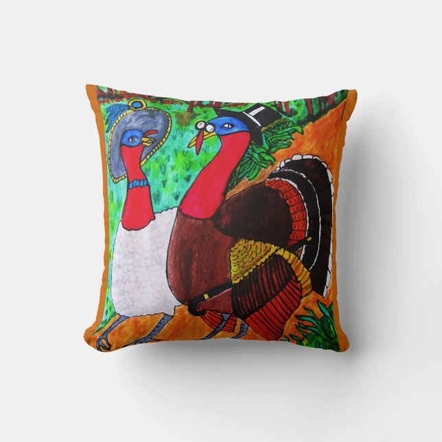 HAVE A FUN THANKSGIVING     CUSHION (Front)