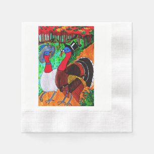 HAVE A FUN THANKSGIVING   NAPKIN