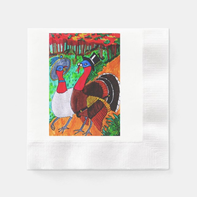 HAVE A FUN THANKSGIVING   NAPKIN (Front)