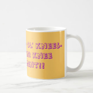 Have a good ol' knees-up for your knee replacement coffee mug