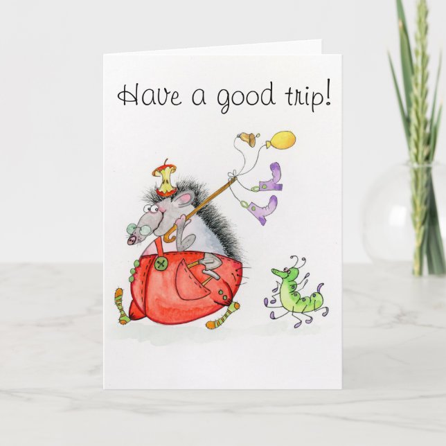 Have a good trip! card (Front)