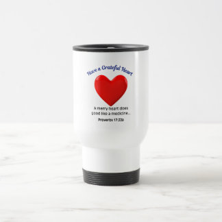 Have a grateful Heart Travel Mug