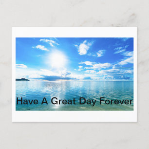 have a great day postcard