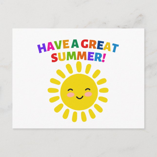 Have a Great Summer Postcard (Front)