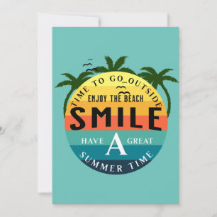 Have a great Summer Time Holiday Card