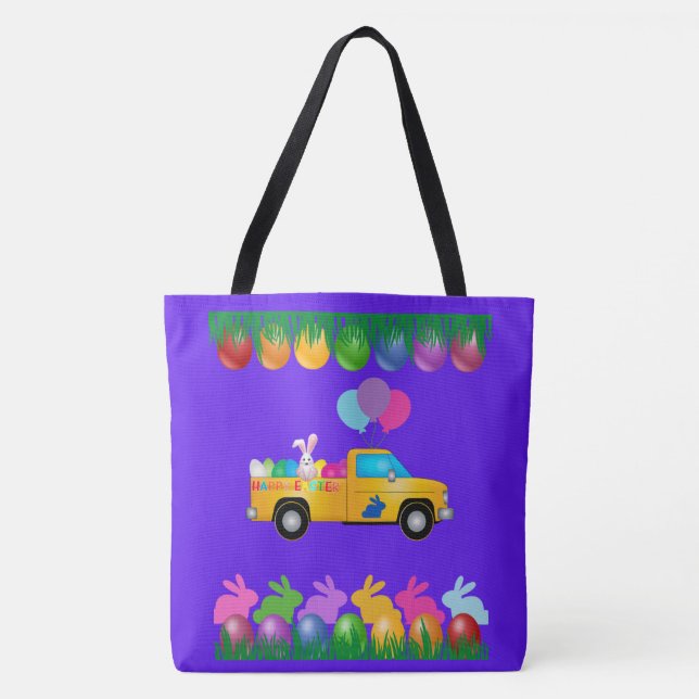 Have A Happy Easter Celebration Tote Bag  (Front)
