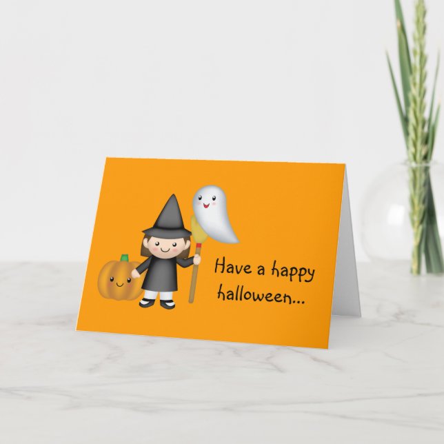 Have A Happy Halloween Card (Front)