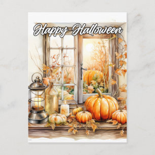 Have A Happy Pumpkin Season Postcard