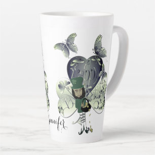 "Have a Happy St. Patrick's Day" Leprechaun Latte Latte Mug