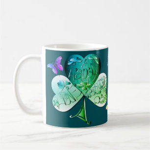 "Have a Happy St. Patrick's Day" Shamrock Coffee Mug