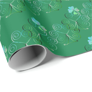 Have a Happy St. Patrick's Day Shamrock Wrapping Paper