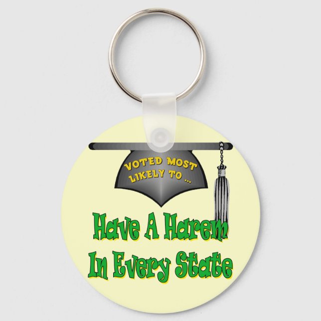 Have A Harem Key Ring (Front)