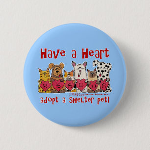 Have a Heart 6 Cm Round Badge