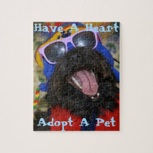 Have A Heart. Adopt A Pet. Jigsaw Puzzle