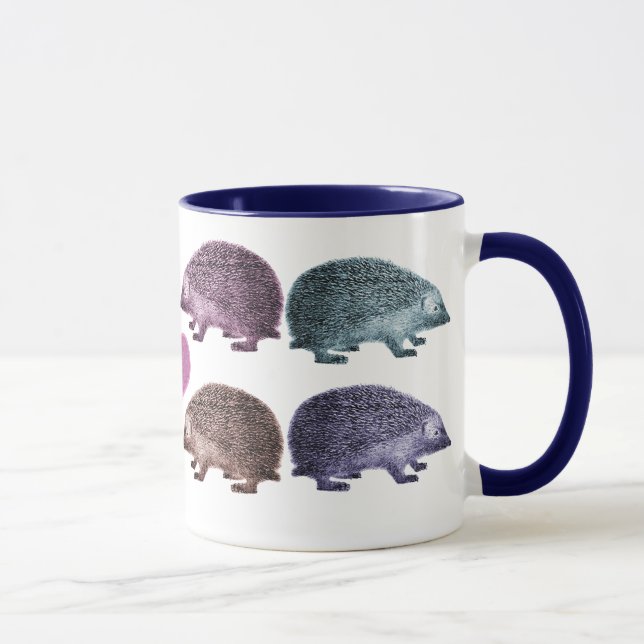 Have a Heart Hedgehog -Eight Hedgehogs Coffee Mug (Right)
