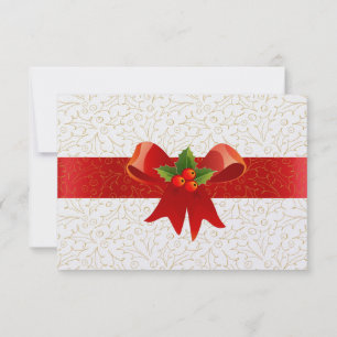 Have a Holly Jolly Christmas Dinner Invitation