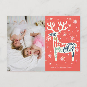 Have a Holly Jolly Christmas Photo Holiday Card