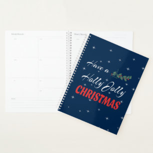 Have a Holly Jolly Christmas Planner