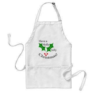 Have a Holly Jolly Christmas! Standard Apron