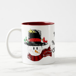 Have a Holly Jolly Christmas Two-Tone Coffee Mug