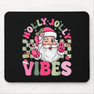 Have A Holly Xmas Jolly Christmas Coquette Vibes W Mouse Mat