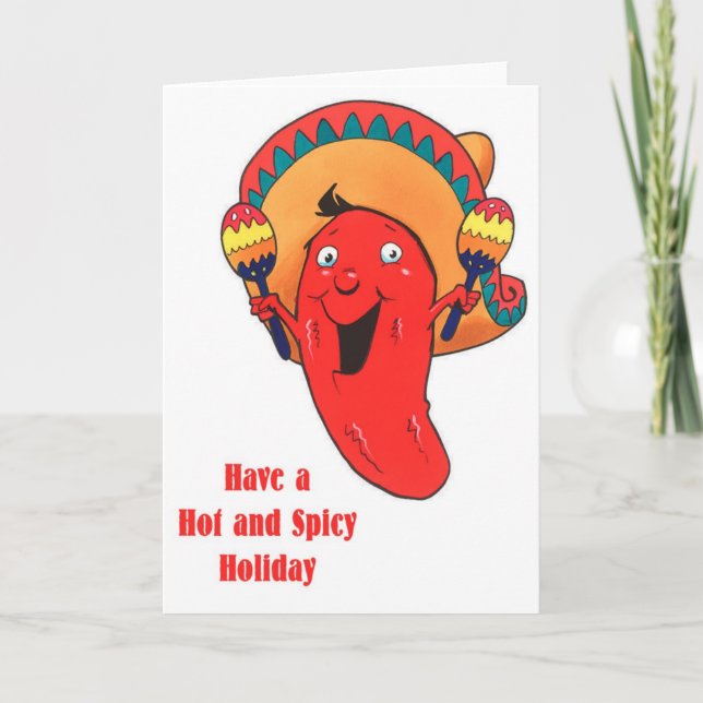 Have a Hot and Spicy Holiday Christmas (Front)