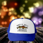 "Have a Jolly Walleye Christmas"  Trucker Hat<br><div class="desc">Here's wishing everyone a "Jolly Walleye Christmas" with this fun design featuring a walleye pike.</div>