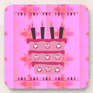 Have a Lovely Blessed Wonderful Happy Birthday Coaster