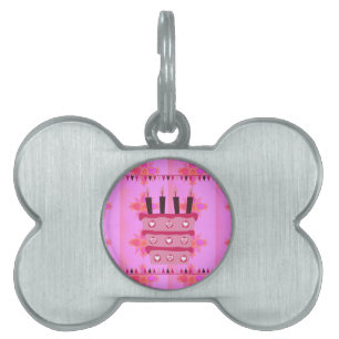Have a Lovely Blessed Wonderful Happy Birthday Pet Name Tag