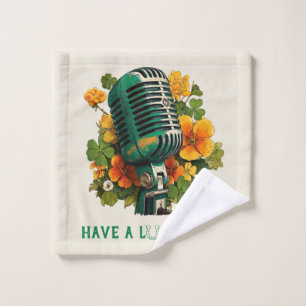 Have a Lucky Day – St. Patrick’s Music Art Bath Towel Set