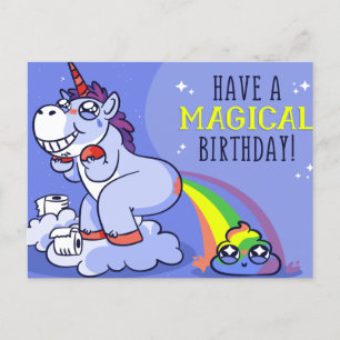 Have A Magical Birthday   Happy Birthday Postcard