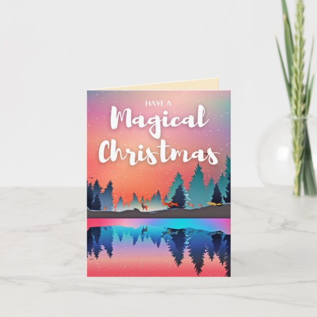 Have A Magical Christmas Card (Front)