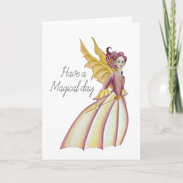 Have a Magical Day greeting card (Front)
