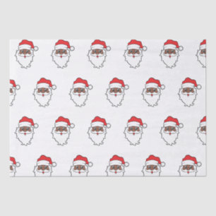 Have A Melanin Christmas Black Santa Claus Tissue Paper