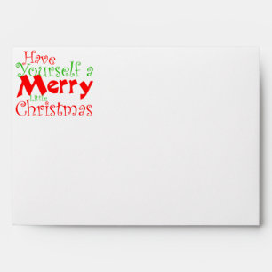 Have a Merry Christmas Holiday Envelopes