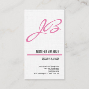 Have a Minimalist Modern Plain Printed Business Card