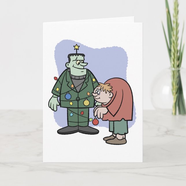 Have a Monstrously Merry Christmas! Card (Front)