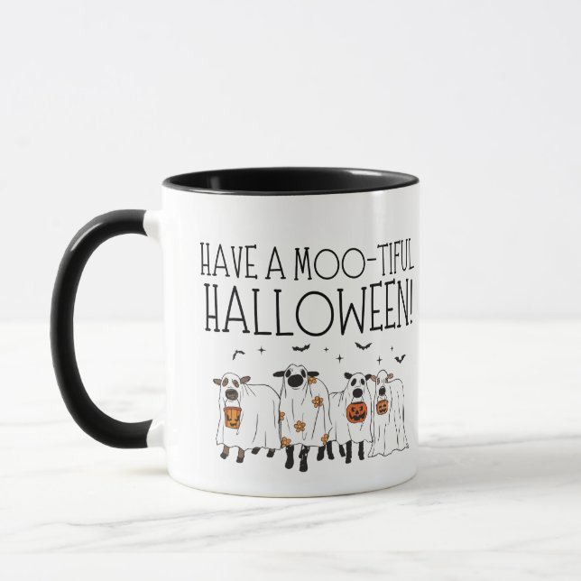 Have A Moo-tiful Halloween Mug (Left)